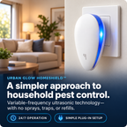 Urban Glow HomeShield™ Ultrasonic Pest Repeller