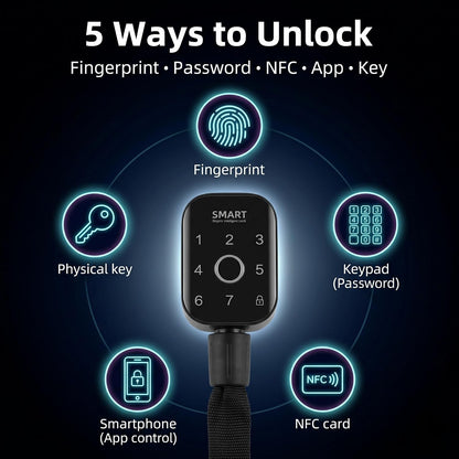 Biometric 5-in-1 Smart Security Lock