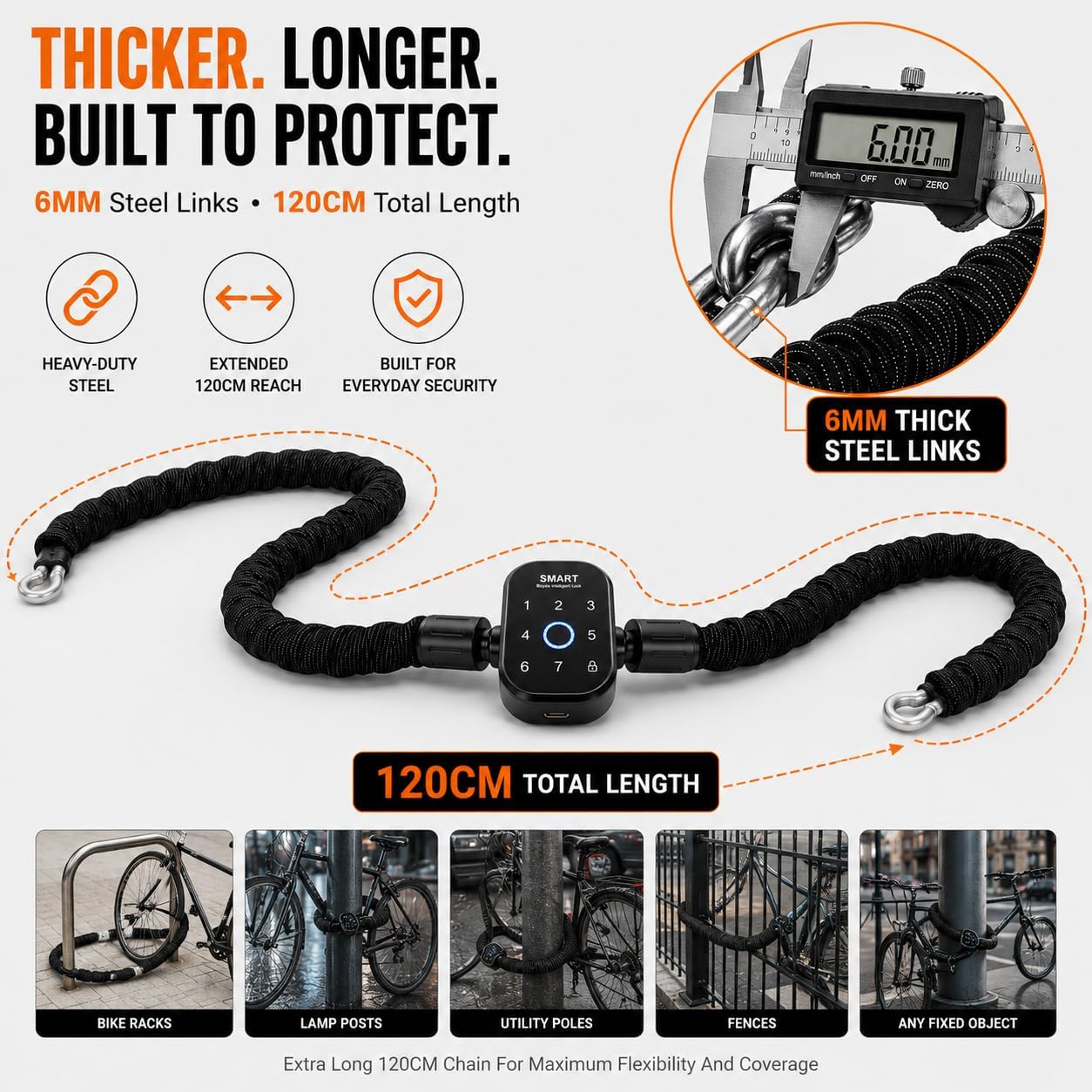 Biometric 5-in-1 Smart Security Lock