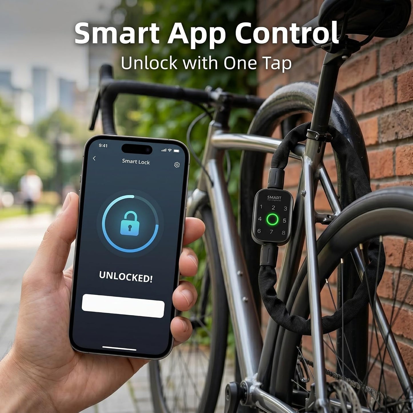 Biometric 5-in-1 Smart Security Lock