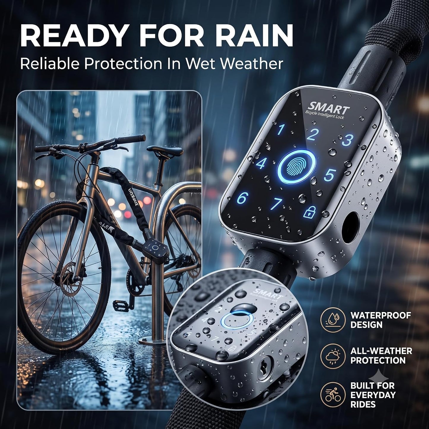 Biometric 5-in-1 Smart Security Lock